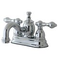 Kingston Brass KS7101AL 4" Centerset Bathroom Faucet, Polished Chrome KS7101AL